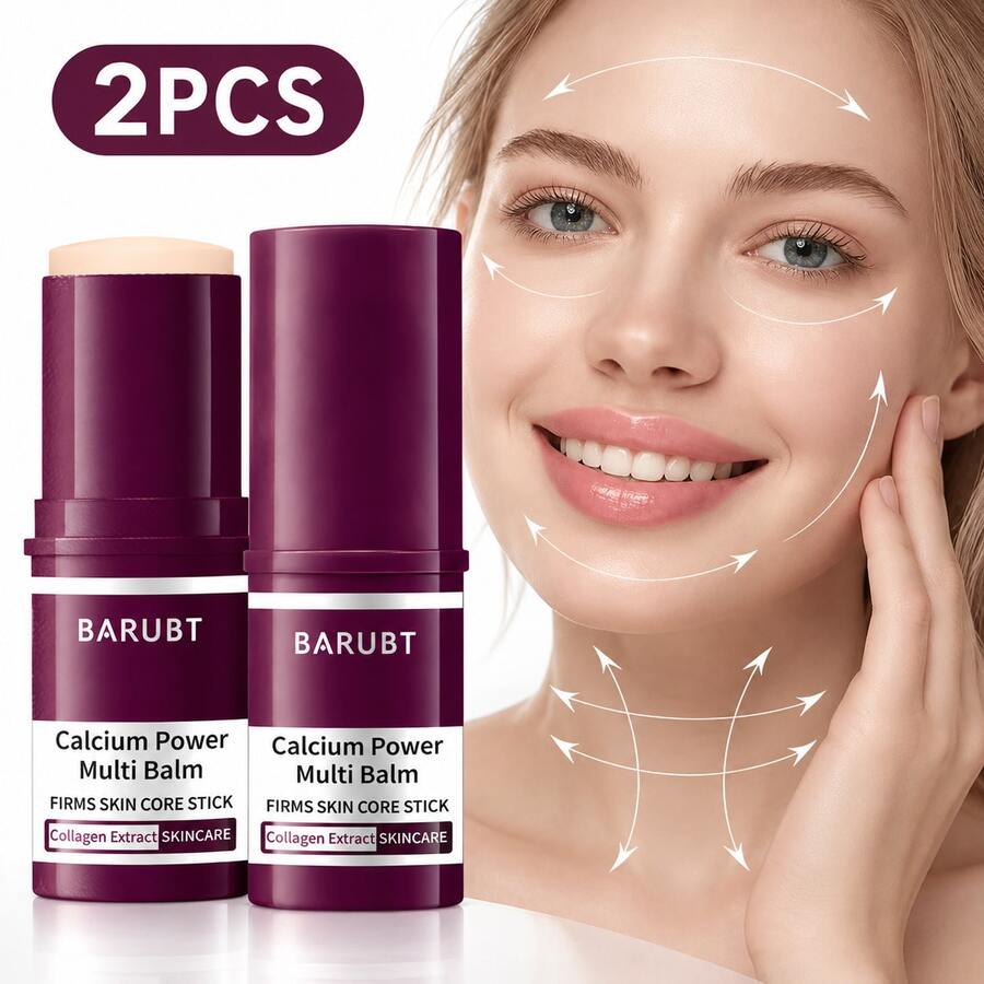 BARUBT 2入 紅管抗皺抗老 提拉緊緻保濕萬用臉部保濕棒