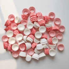Mini Cake Paper Liners Disposable Muffin Paper Cups Non-Stick Baking Paper Cups Chocolate Candy Small Cake Packaging Paper Pads - View 9