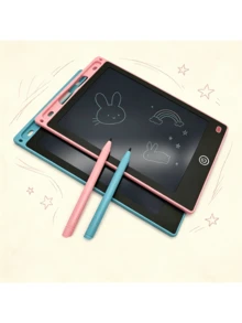 Tablet Tulis LCD dengan Berbagai Pilihan Ukuran, Papan Gambar Elektronik Layar Warna, Bantalan Tulisan Tangan yang Dapat Digunakan Kembali dan Dihapus dengan Kunci Layar, Tanpa Tinta dan Debu, Papan Gambar Tanpa Kertas yang Ramah Mata, Mainan Seni Edukatif Portabel untuk Rumah, Sekolah, dan Perjalanan - beraneka warna - View 10