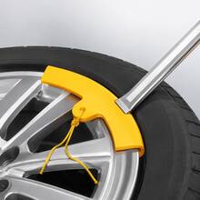 Set 2 Buah Sendok Ban 8 Inci dan Pelindung Pelek 14,8 cm, Alat Tuas Ban untuk Melepas, Memasang, Mengganti Ban, Melindungi dan Memperbaiki Pelek Roda Sepeda Motor, Sepeda, Skuter, dan Sepeda Motor Trail - Linggis 8 inci + penutup roda - View 5