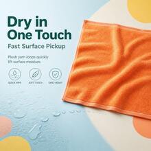 Wash Cloths 48/6/12/24 Pack, Super Soft And Skin Friendly Face Towel For Sensitive Skin, 10x10/12x28 Inch Small Large Face Washcloths, Reusable Washable Makeup Remover Cloths, Easy To Rinse Muiticolor Facial Cleansing Cloths - White+Yellow+Orange - View 5