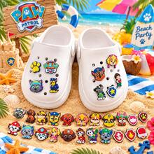 21/26/31 PCS PAW Patrol Cartoon Dog PVC Soft Rubber Shoe Charms, DIY Decorative Accessories For Clogs - Multicolor - View 2