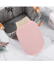 1pc Exfoliating Body Scrub Gloves, Double-Sided Body Cleaning Towel For Spa, Massage And Body Scrubbing, Suitable For Dead Skin Removal, Includes Multi-Color Deep Cleansing Bath Towel(1/2/4pcs) - Multicolor - View 11