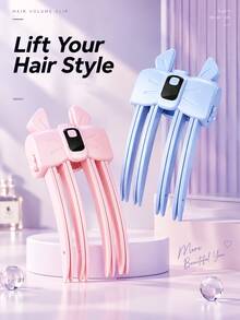 Heated High Crown Volume Hair Root Lifter, Rechargeable Wireless Hair Root Volumizer, Seamless Styling Comb Clip, New High Crown Volume Hair Root Styling Clip, Non-Slip Hair Styling Comb, Valentine's Day, Christmas Gift - Multicolor - View 7