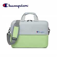 Túi đựng laptop Champion phối màu patchwork, chống sốc, dung tích lớn, túi bảo vệ laptop, túi đi làm cho nhân viên văn phòng và học sinh sinh viên - màu xanh lá - Xem 5