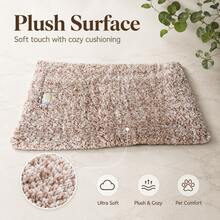 Washable Pet Mat, Dog Bed, Dog Pad, Cat Bed, Cat Nest, Cat Mat, Non-Slip Temperature-Locking Warm Pad, Soft And Comfortable, Suitable For Cats And Dogs, Applicable For Indoor Dog Cages, Sofas, Cars, Floors, All Seasons - Light Grey - View 8