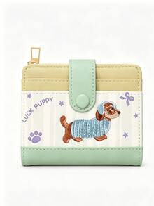 XD Sausage Dog Design Wallet, Fashionable Card Holder, Portable Coin Purse, Elegant Texture Children's Wallet, Mini Wallet, Wallet, Small Wallet, Cute Wallet, Travel Essential Wallet, Summer Coin Purse, Holiday Gift, Graduation Gift, Teacher Appreciation Gift, Children's Birthday Gift, - Multicolor - View 12