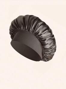 Breathable Satin Silk Sleep Cap, Elastic Tie, Soft And Lightweight, Suitable For Curly Hair, Braided Hair And Long Hair, Anti-Frizz, Suitable For Sleep, Home And Travel Use - Basic model - View 13