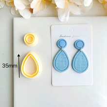 Autumn/Winter Asymmetrical Geometric Shape Polymer Clay Cutters, Suitable For Earring Making, Fan-Shaped Earring Clay Cutter, Flower-Shaped Clay Cutter, Polymer Clay Jewelry Pattern Making Set, Suitable For Beginners, DIY Earring, Necklace, Pendant, Brooch Cutting Tools - Multicolor - View 6