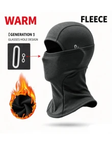 1pc/2pcs Balaclava Winter Thermal Lined Flying Tiger Hat With Goggle Hole, Unisex, Suitable For Outdoor Sports, Cycling, Skiing - Multicolor - View 6