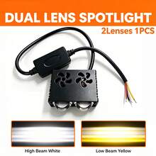Heyword LED Headlight Bumper Fog Light Projector Lens Work Light Mini Driving Light Auxiliary Light Bar Spot Light For Car Motorcycle - 1pcs - View 10