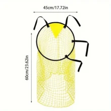 1pc Football Training Shooting Net, Football Training Equipment, Single Person Practice Football Goal, Improve Accuracy, Foldable Practice World Cup Dead Angle Football Net - Multicolor - View 3