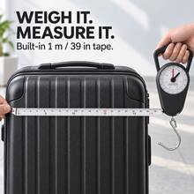 1PC Dual Scale Mechanical Scale Kg/Lb Dual Display With 1M Ruler Portable Handheld Scale Suitable For Fishing Weight Measurement And Length, Travel Luggage Overweight Prevention - Multicolor - View 4