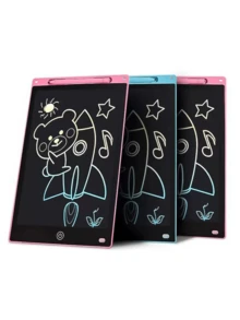 Tablet Gambar LCD Anak, Tersedia Berbagai Ukuran & Warna, Papan Gambar Berwarna-warni yang Dapat Dihapus, Alas Sketsa Portabel yang Dapat Digunakan Kembali, Mainan Edukasi untuk Anak-Anak - MultiWarna - View 7