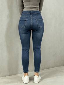 Women Jeans - 2091 Blue - View 5