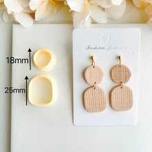 Autumn/Winter Asymmetrical Geometric Shape Polymer Clay Cutters, Suitable For Earring Making, Fan-Shaped Earring Clay Cutter, Flower-Shaped Clay Cutter, Polymer Clay Jewelry Pattern Making Set, Suitable For Beginners, DIY Earring, Necklace, Pendant, Brooch Cutting Tools - Multicolor - View 13
