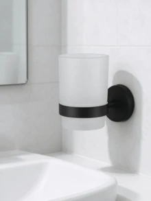 1 Set Stainless Steel Soap Dish, Wall-Mounted Soap Dispenser, Shower Gel Bottle, Hand Wash Bottle, Bathroom Storage Rack - Multicolor - View 11