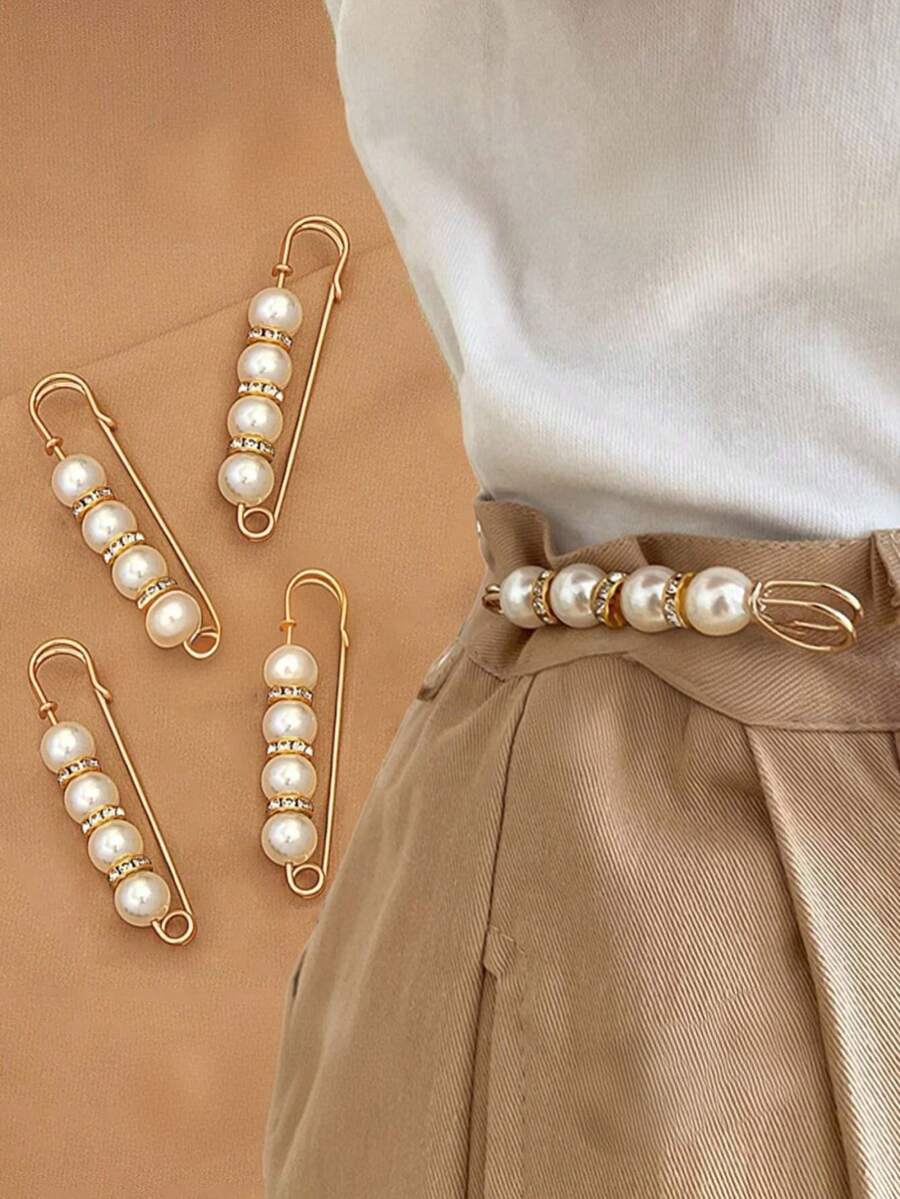 2/5pcs Invisible Waist Clip, Non-Slip And Light-Proof, Suitable For Women And Men