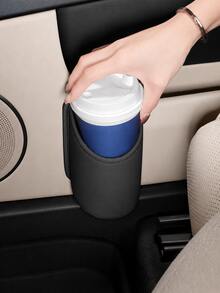 Multifunctional Car Cup Holder & Door Storage Organizer, Suitable For Front Door And Rear Seat Beverage Holder, Can Hold Water Bottles, Drinks, Phones And Small Items, Space-Saving Car Interior Storage Organizer, Universal Car Accessory - Multicolor - View 2