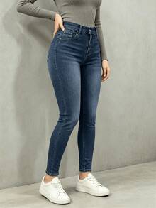 Women Jeans - 2091 Blue - View 2