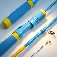 SEACHASER Telescopic Beginner Fishing Gear Set, Portable Short Rod With Closed Reel, 1m/1.3 Meters Telescopic Fishing Rod, Easy To Operate, Suitable For Fishing Beginners, Freshwater Lure Set - Baby Blue - View 10