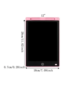 Tablet Gambar LCD Anak, Tersedia Berbagai Ukuran & Warna, Papan Gambar Berwarna-warni yang Dapat Dihapus, Alas Sketsa Portabel yang Dapat Digunakan Kembali, Mainan Edukasi untuk Anak-Anak - MultiWarna - View 9