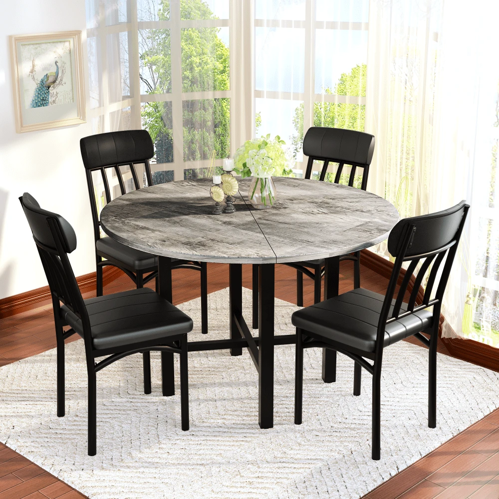 Dining Table & Chair Sets - Grey - View 1