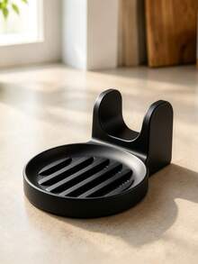 Round Drip Tray With Dual Curved Holders, Can Hold Spatula And Ladle, Water Collection Tray For Collecting Soup And Sauce, Suitable For Kitchen Stove And Countertop, Minimalist Kitchen Storage Decor - Multicolor - View 11