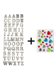 8/6/4/2/1pcs Stiker Huruf Rhinestone DIY | 26 Set Lengkap Alfabet Inggris, Desain Glitter Perekat Sendiri, Teks yang Dapat Disesuaikan, Ciptakan Riasan Pribadi! Cocok untuk Festival Musik, Pesta, Tampilan Hot Girl, Tempelkan di Dahi, Rambut, Pipi, Sangat Menarik Perhatian, Berkilau dengan Highlight Bawaan, Mudah Digunakan, Tahan Air dan Tahan Lama, Dengan Mudah Menciptakan Tampilan Keren dan Seksi, Membuat Anda Menjadi Pusat Perhatian - MultiWarna - View 6