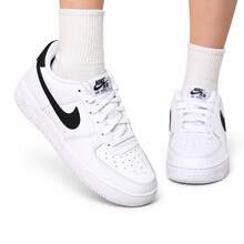 Nike Women's AIR FORCE 1 Low-Top Lightweight Versatile Sports Sneakers - White - View 3