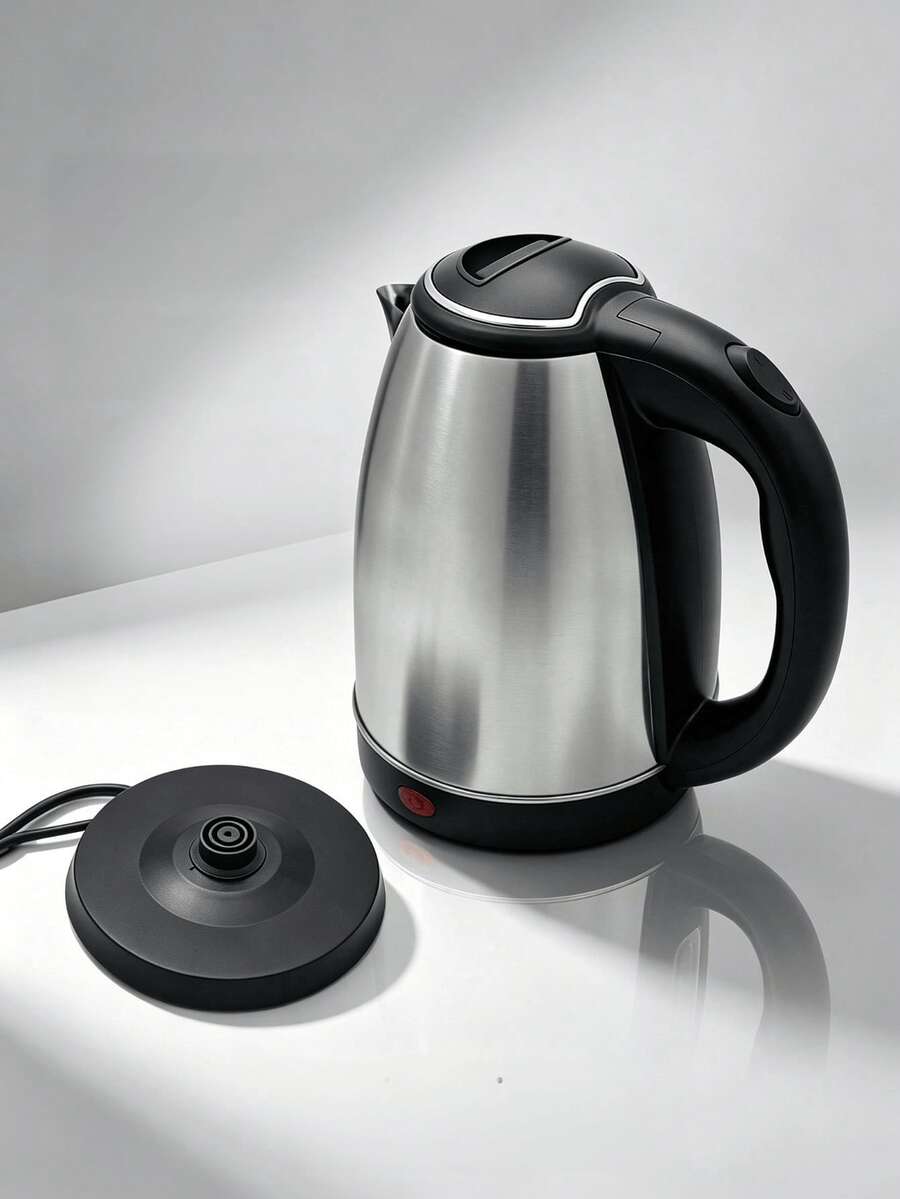 SOKANY 1.8L Stainless Steel Electric Kettle With 360° Base, Auto Shut-Off, Overheat Protection, Tea Kettle, Electric Pot - EU E Type Plug(220-240V) - View 1