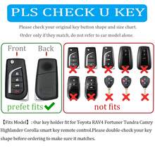 Soft TPU Key Fob Cover, Fit For Car Key Fob, Smart Remote Key Case For Fortuner/Tundra/Camry/RAV4/Handa/Corolla, Car Accessories, Men/Women Gift - Multicolor - View 8