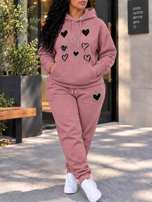 Women Two-Piece Outfits - Dusty Pink - View 1