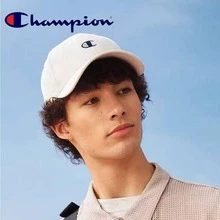 Champion Solid Color Fine Striped Baseball Cap, Minimalist Casual Sun Protection Duck Bill Hat, Unisex - Blue - View 4