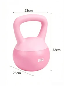 1pc Soft Kettlebell, PVC Soft Weight Kettlebell, Anti-Collision Design, Multiple Weight Options, Comfortable Grip, Durable, Home Gym Fitness Equipment, Suitable For Strength Training, Body Shaping And Butt Lifting, Christmas Gift And Holiday Gift. - Random Color - View 10