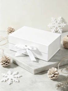 Gift Bag Solid Color Gift Packaging Box, Birthday Party Gift Box DIY Foldable Double-Door Gift Box Suitable For Party Festival Gifts Saudi National Day Gift Packaging Family Gathering Wedding Wedding Favors Gift Packaging Gift Box - Multicolor - View 5