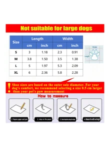 4pcs Waterproof Dog Boots, Suitable For Small And Medium Dogs, Non-Slip Soft Sole Pet Shoes With Adjustable Straps, Washable And Reusable, Paw Protection For Rain, Snow And Hot Surfaces - Black - View 2