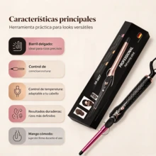Curling Tongs & Curling Wands - Hot Pink - View 3