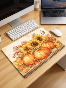 1PC Pumpkin Diatomite Absorbent Welcome Doormat, Christmas Halloween Decor Rug, Multi‑Purpose Mat For Stovetop, Coffee Station, Water Bar Counter, Indoor & Outdoor Front Door, Kitchen Home Decor Area Floor Mat - Multicolor - View 13