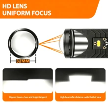 Heyword 2pcs Y6D Lens H4 LED Headlights Universal 12V Car Lights High Beam Integrated Y7 Type Universal Bulbs Suitable For Cars & Motorcycles - Y7 - View 5