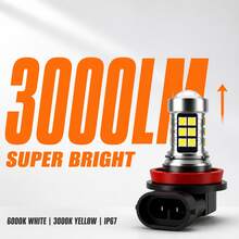 Heyword Car LED Fog Lights H11 9005 9006 H10 P13W H16 H7 3030 27SMD Front Headlights - 2pcs - View 9