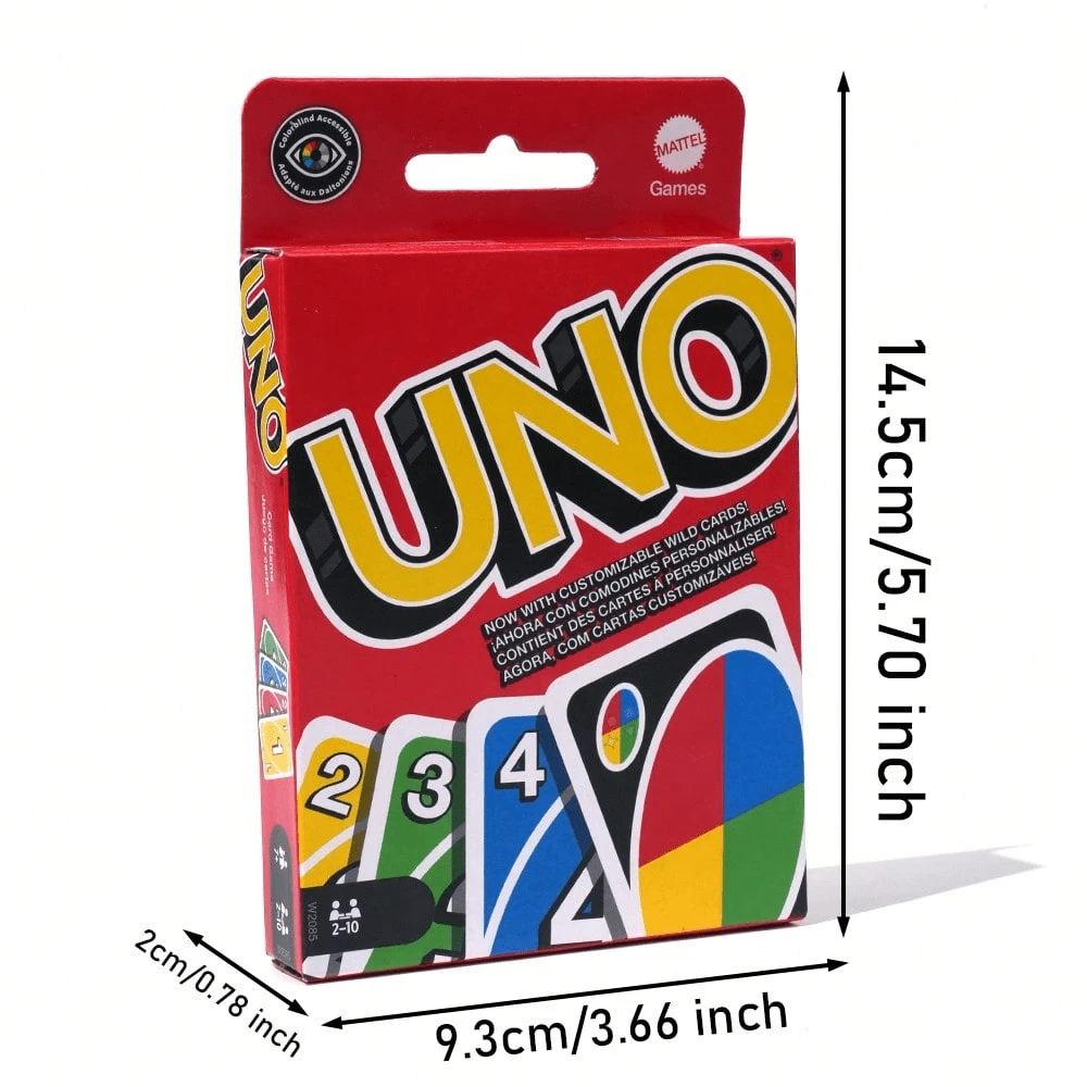 1pc Casual Desktop Card Game, Color Block Number Identification, Simple Rules Quick Start, Multi-Player Competition, Lightweight Box Design Easy To Store And Carry, Suitable For Friends Gathering, Outdoor Short Trips, Indoor Parties, Comes With Customizable Cards, Easily Energize The Atmosphere, Perfect For Leisure Entertainment, Team Building Icebreaker, Fun Battle Gameplay, Create Immersive Joyful Matches, Popular Desktop Entertainment Item - Multicolor - View 1