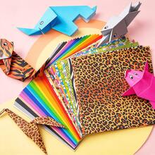Creative DIY Animal Origami Craft Kit, Includes Instruction Manual, Assorted Origami Paper And Eye Stickers, Perfect Gift For Art Activities - Multicolor - View 7