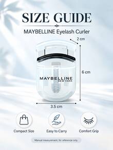 Maybelline Eyelash Curler, 3.5cm*2cm*6cm, Portable, Natural Curl, Long-Lasting Hold, Beginner-Friendly, No Eyelid Pinching - Maybelline Eyelash Curler - View 4