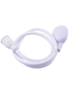 1pc White Pet Shower Head, Dog Bathing Accessory Portable, Pet Bathing Sink Sprayer With Adjustable Hose Clip, 130cm/51.2in Hose, Quick Connect Handheld Cat Dog Bathing Shower Head, Soft Water Flow Pet Cleaning Grooming Spray Gun, Suitable For Bathroom Pet Bathing, Rinsing, Daily Care, All Seasons - Multicolor - View 10