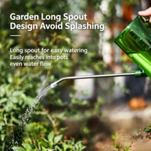 Long Spout Watering Can With Measurement Scale, Large Capacity Watering Pot For Home Use, Suitable For Succulents, Green Plants And Potted Plants - A - View 5