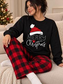Women Lounge Sets - Black - View 1