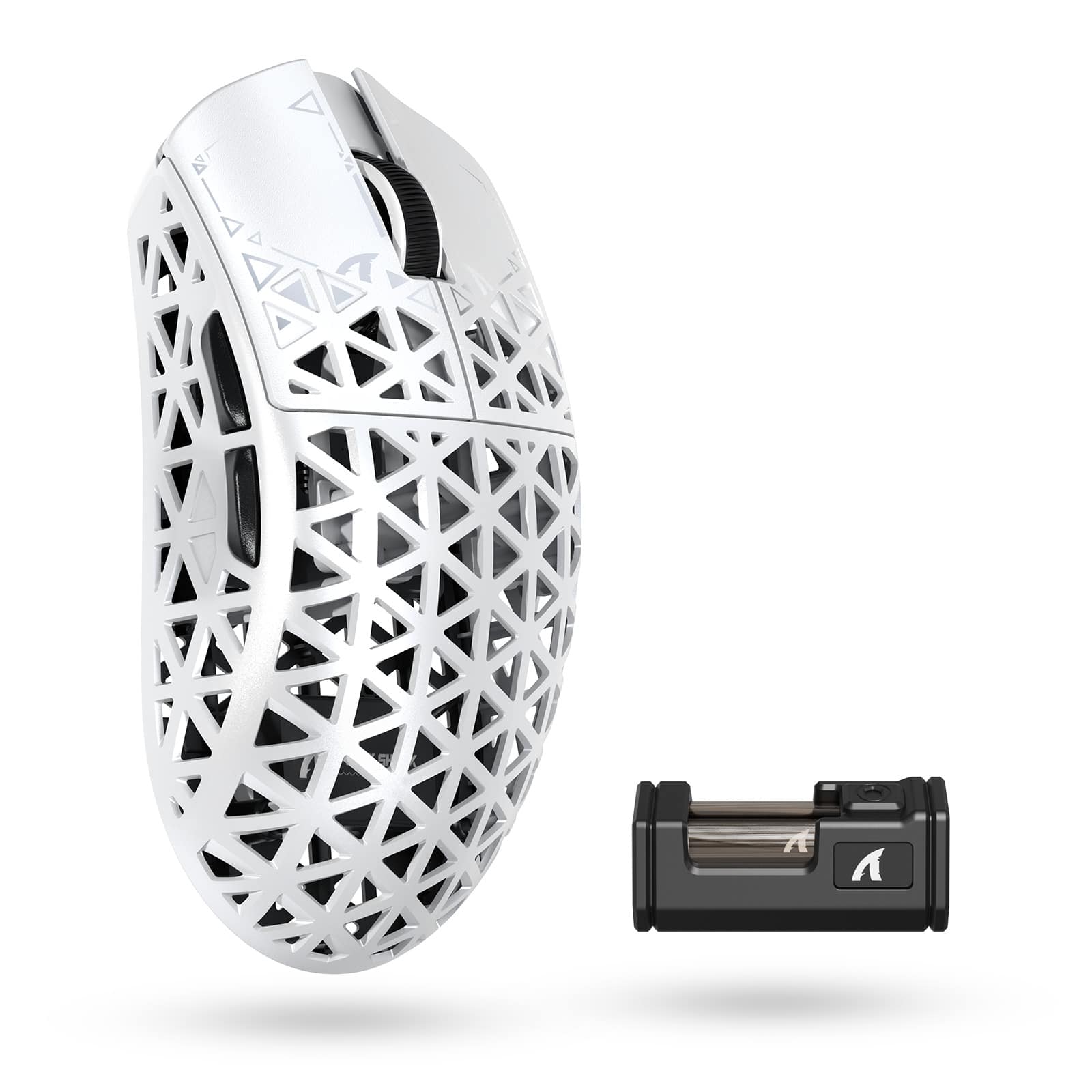 MAMBASNAKE ATTACK SHARK R5 39g Ultra-Lightweight Gaming Mouse | PAW3950 MAX 42000 DPI 8K Polling Rate | Tri-Mode AI Cloud Driver Feet Pads