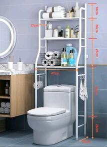 Over-The-Toilet Storage - White - View 2