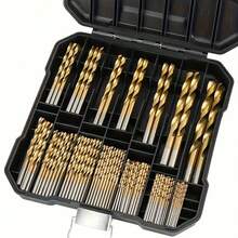 100/50pcs High Speed Steel Mini Drill Bit Set 1-3mm (1mm/1.5mm/2mm/2.5mm/3mm) Suitable For DIY Projects, Precision Straight Shank Compatible With Handheld Drills And Drill Presses, Designed For Enthusiasts - Drill Bit - View 2
